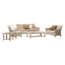 popular design outdoor rattan wicker furniture garden sofa set